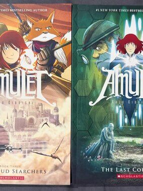 Amulet Graphic Novel Set – Books 3 & 4 by Kazu Kibuishi – Brand New Paperbacks